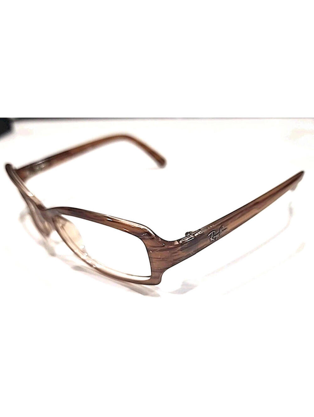 Ray Ban RB2130 938 No Lenses Brown Wrap Sunglasses Frame Only